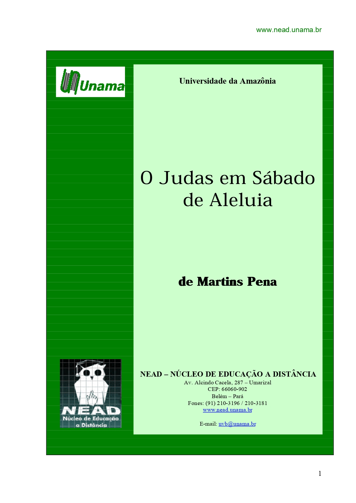 Avatar da comunidade O Judas em Sábado de Aleluia