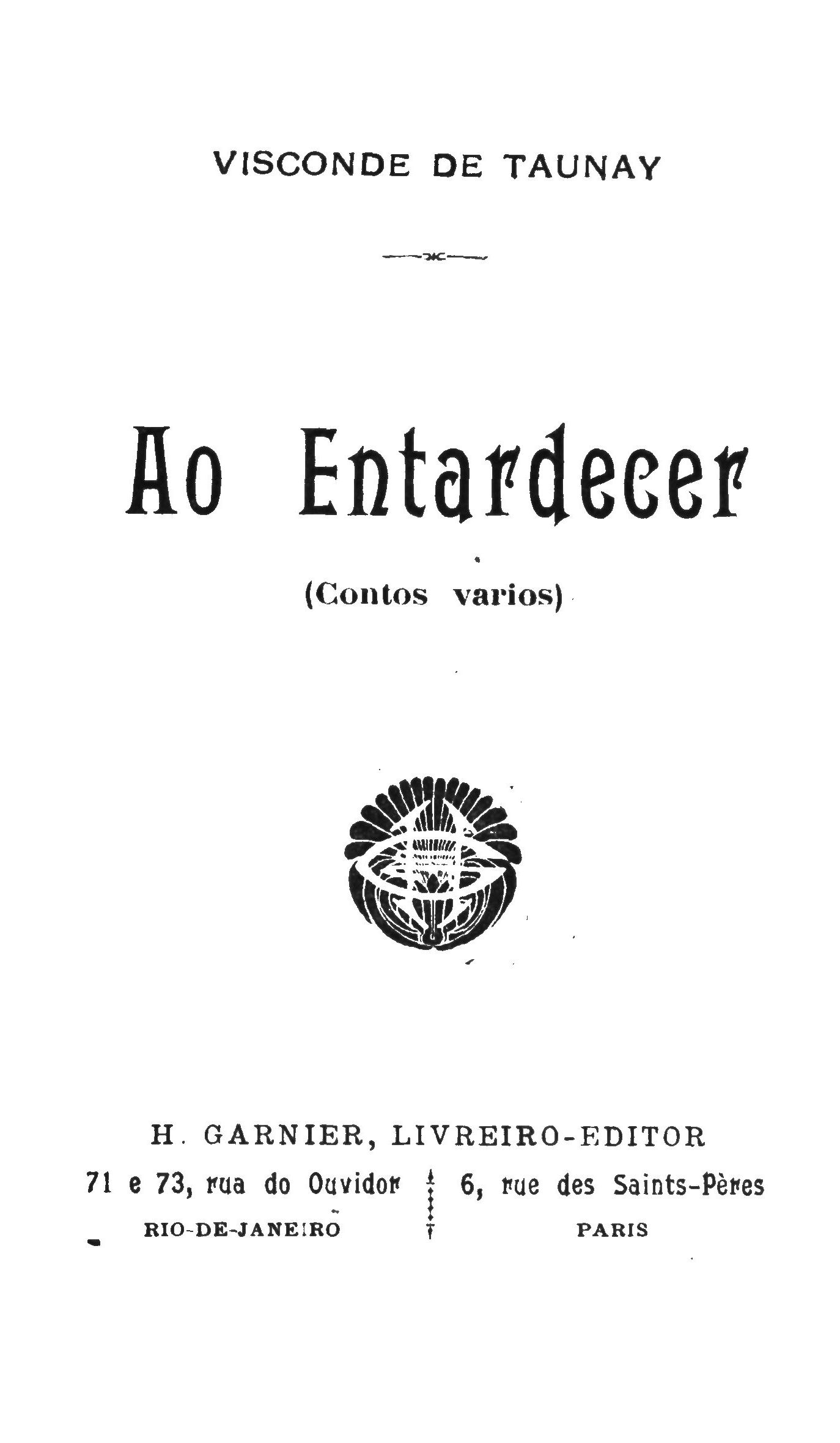 Avatar da comunidade Ao Entardecer (Contos Vários)