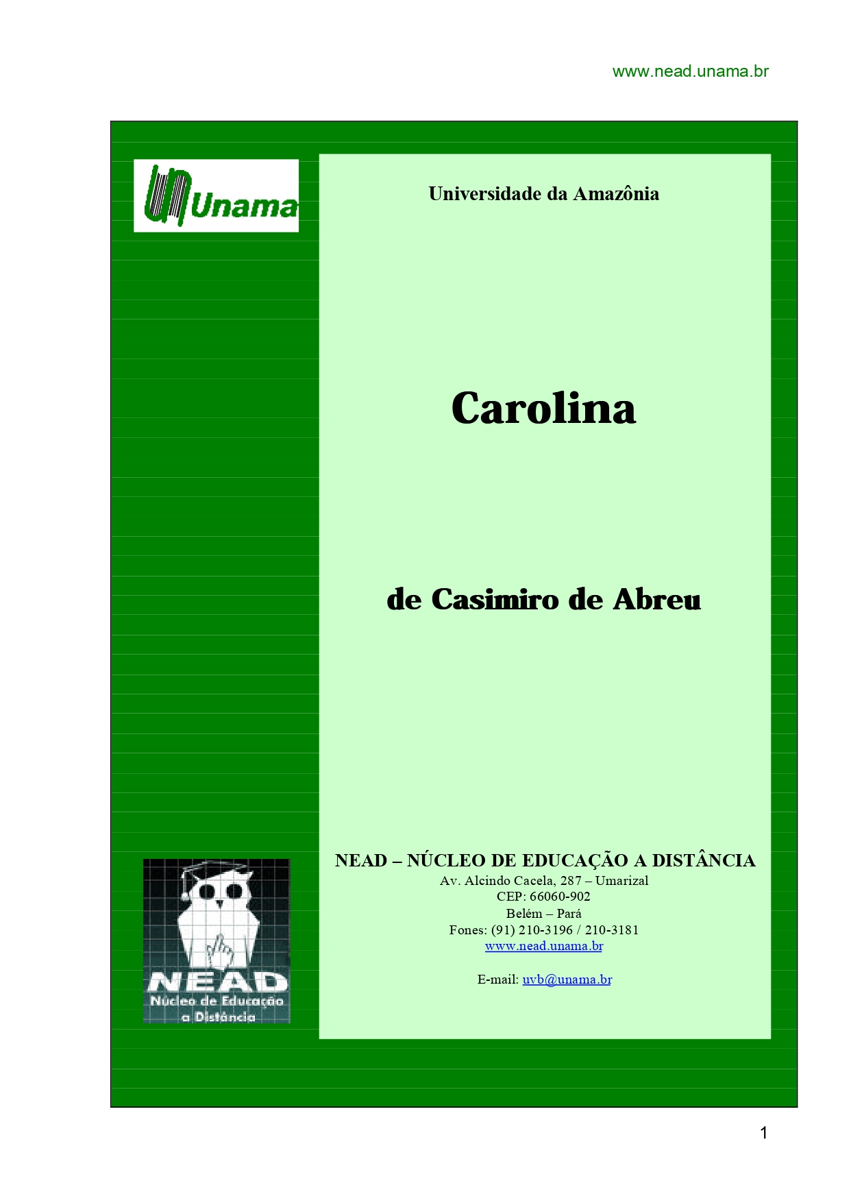 Avatar da comunidade Carolina