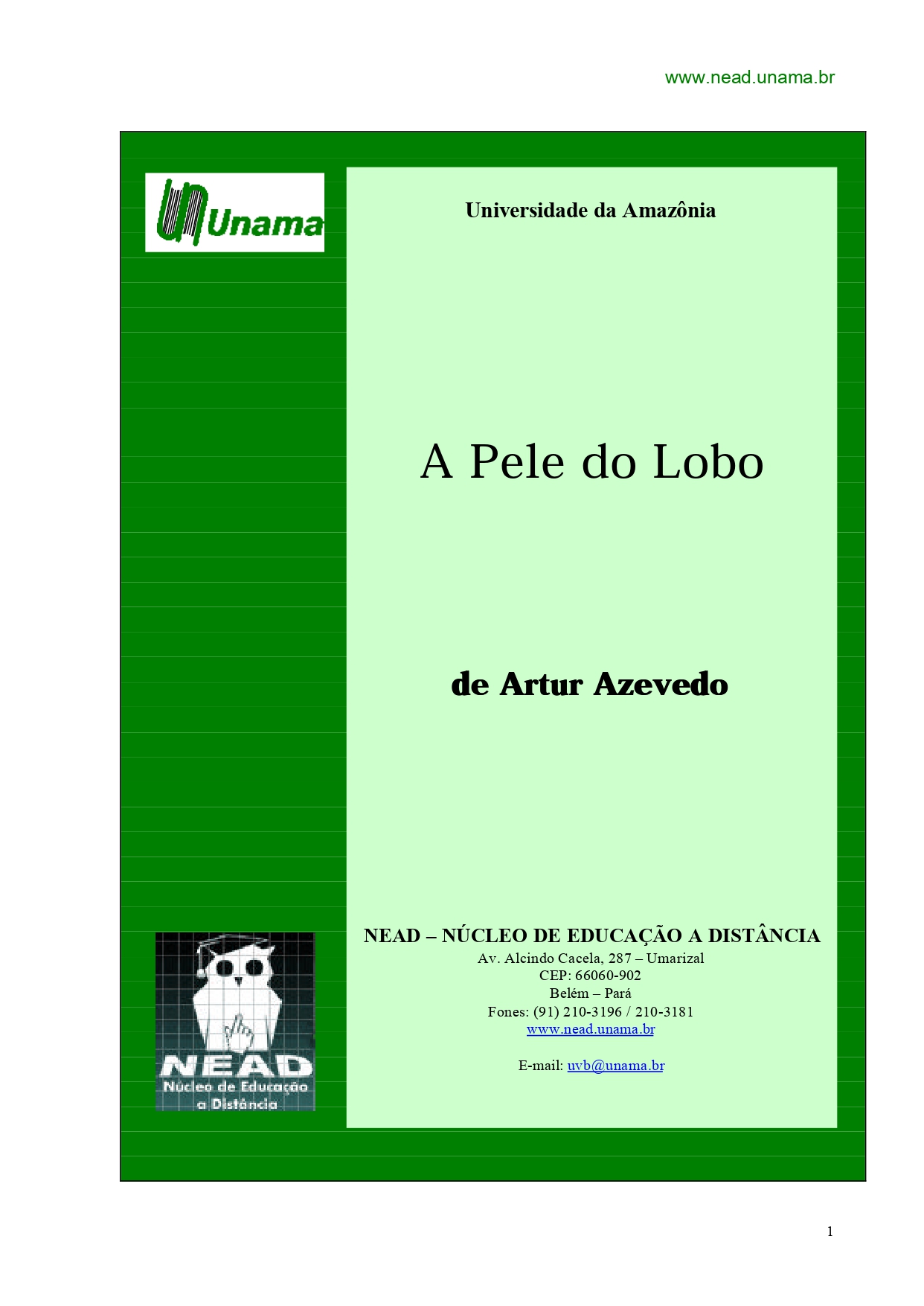Avatar da comunidade A Pele do Lobo