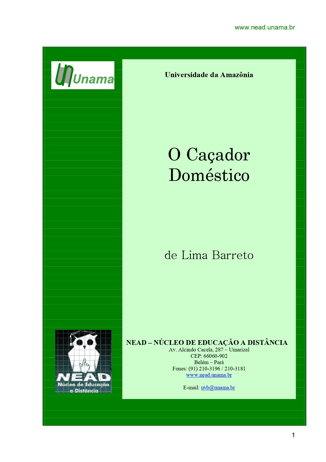 Avatar da comunidade O Caçador Doméstico