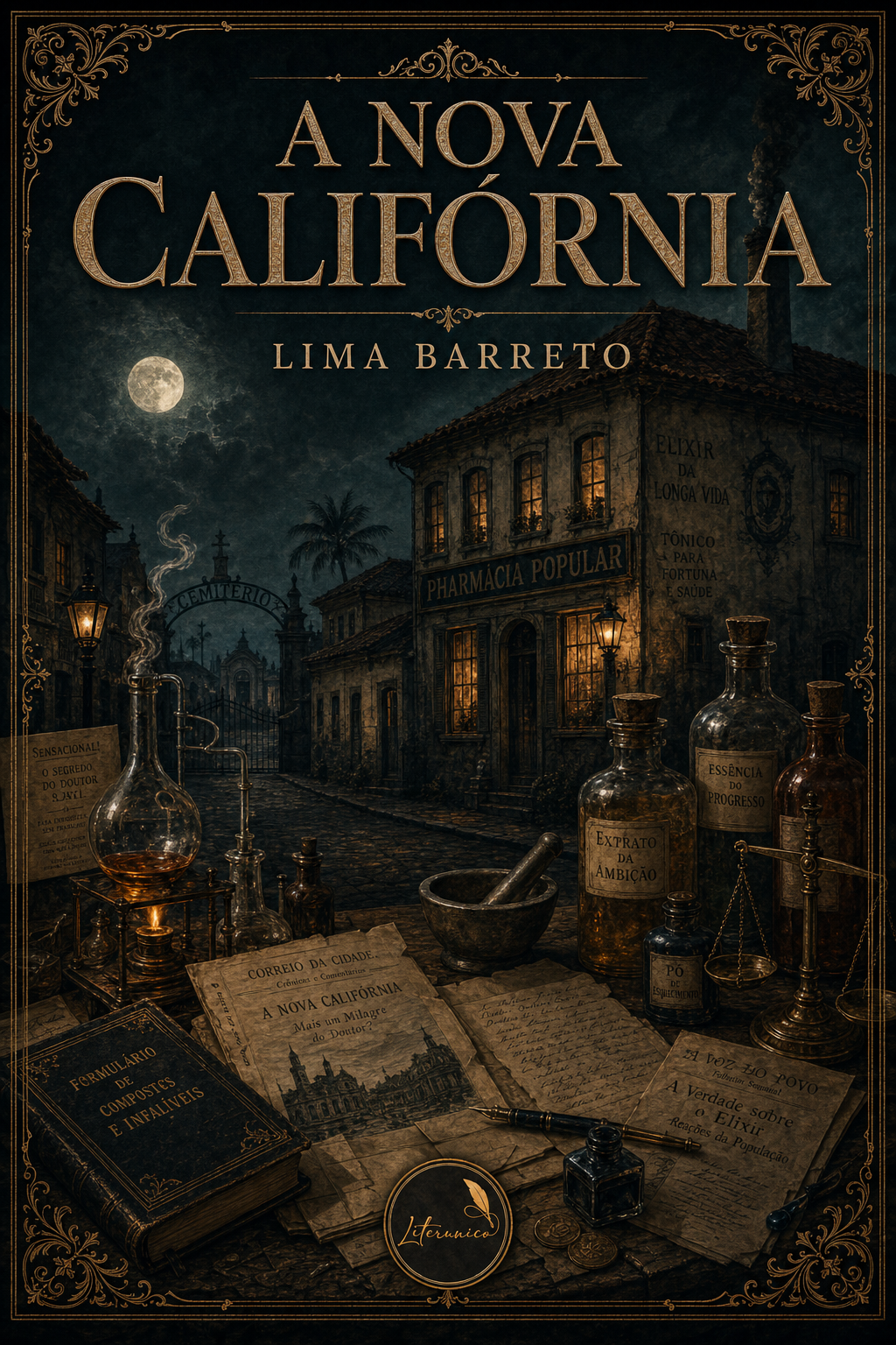 Capa de A Nova Califórnia