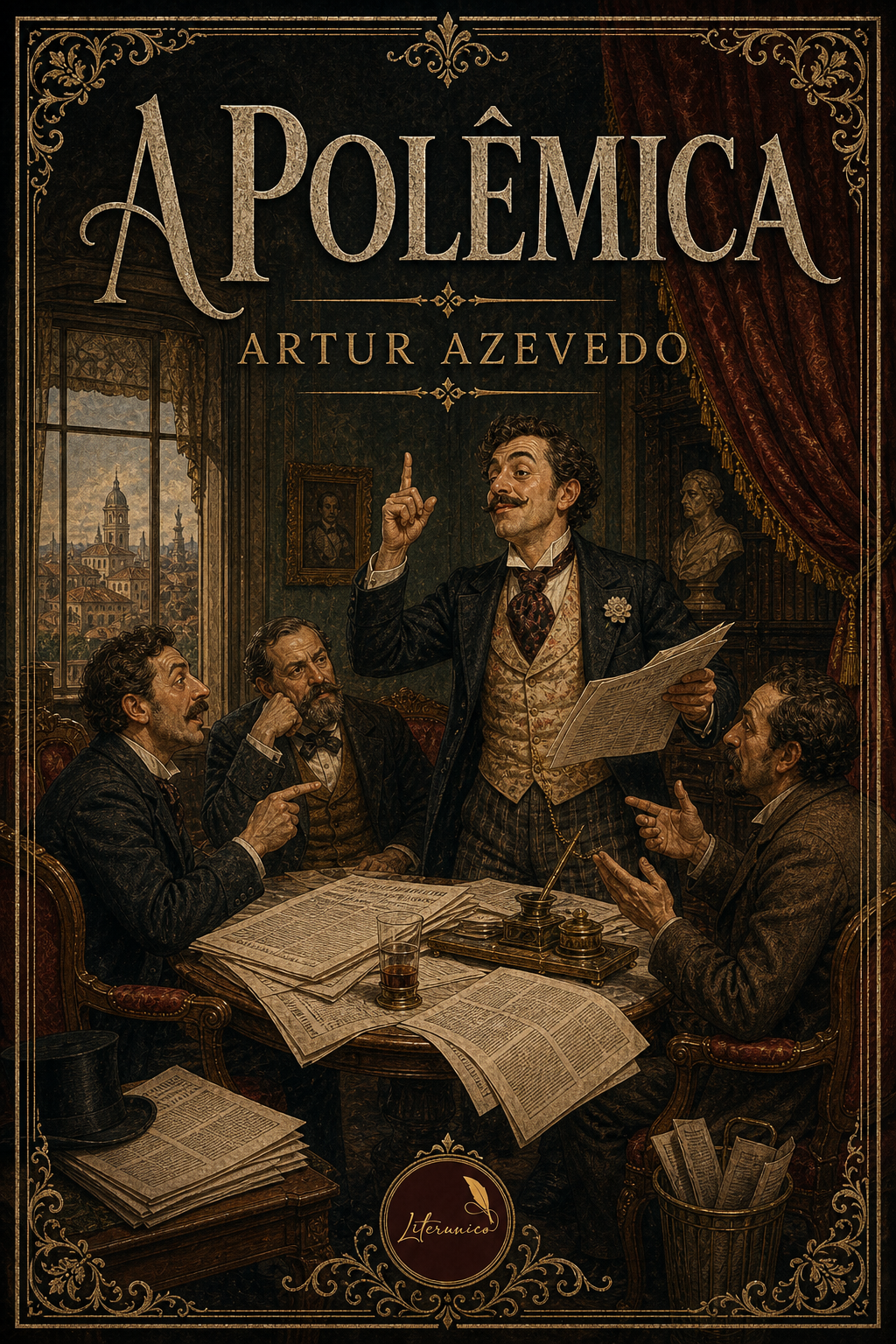 Capa de A Polêmica