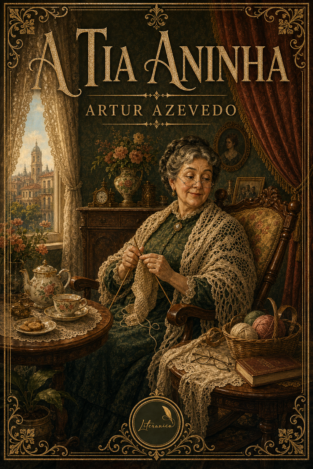 Capa de A Tia Aninha