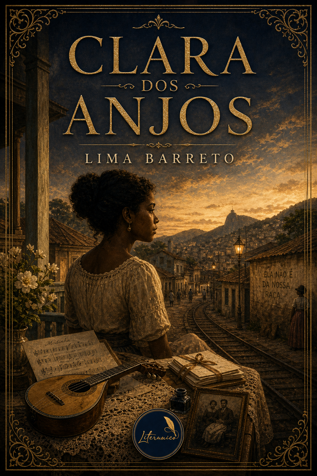 Capa de Clara dos Anjos