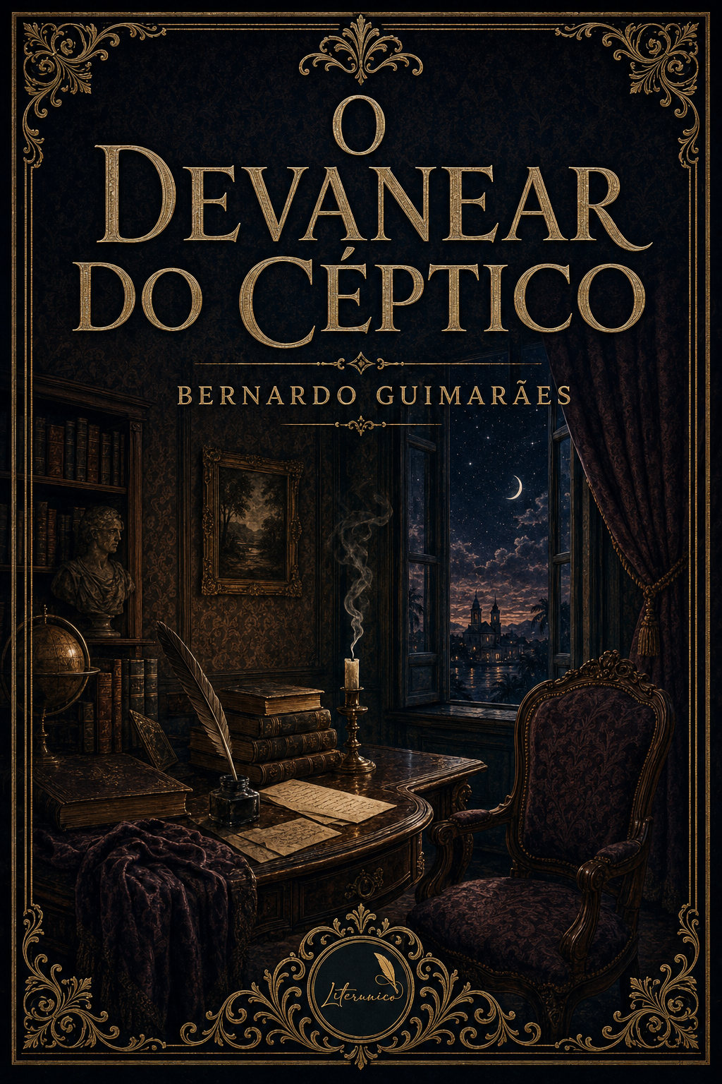 Capa de O Devanear do Céptico