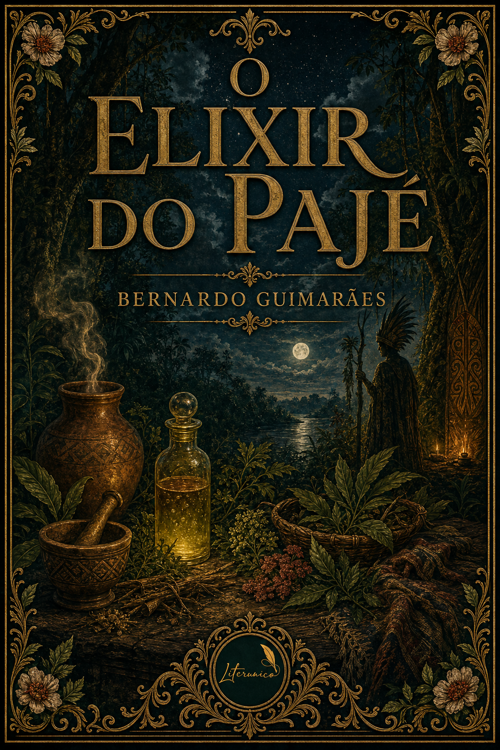 Capa de O Elixir do Pajé