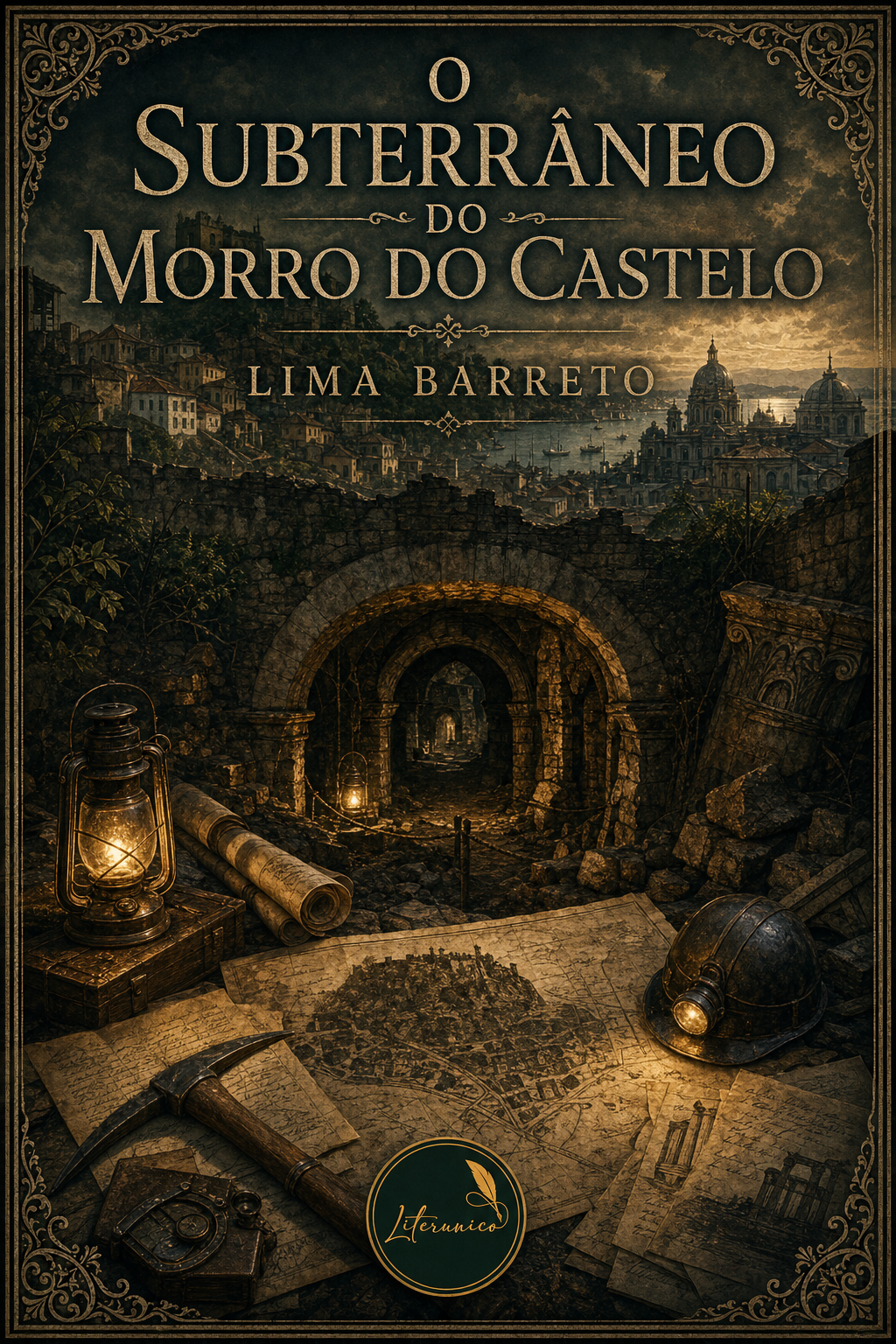 Capa de O Subterrâneo do Morro do Castelo