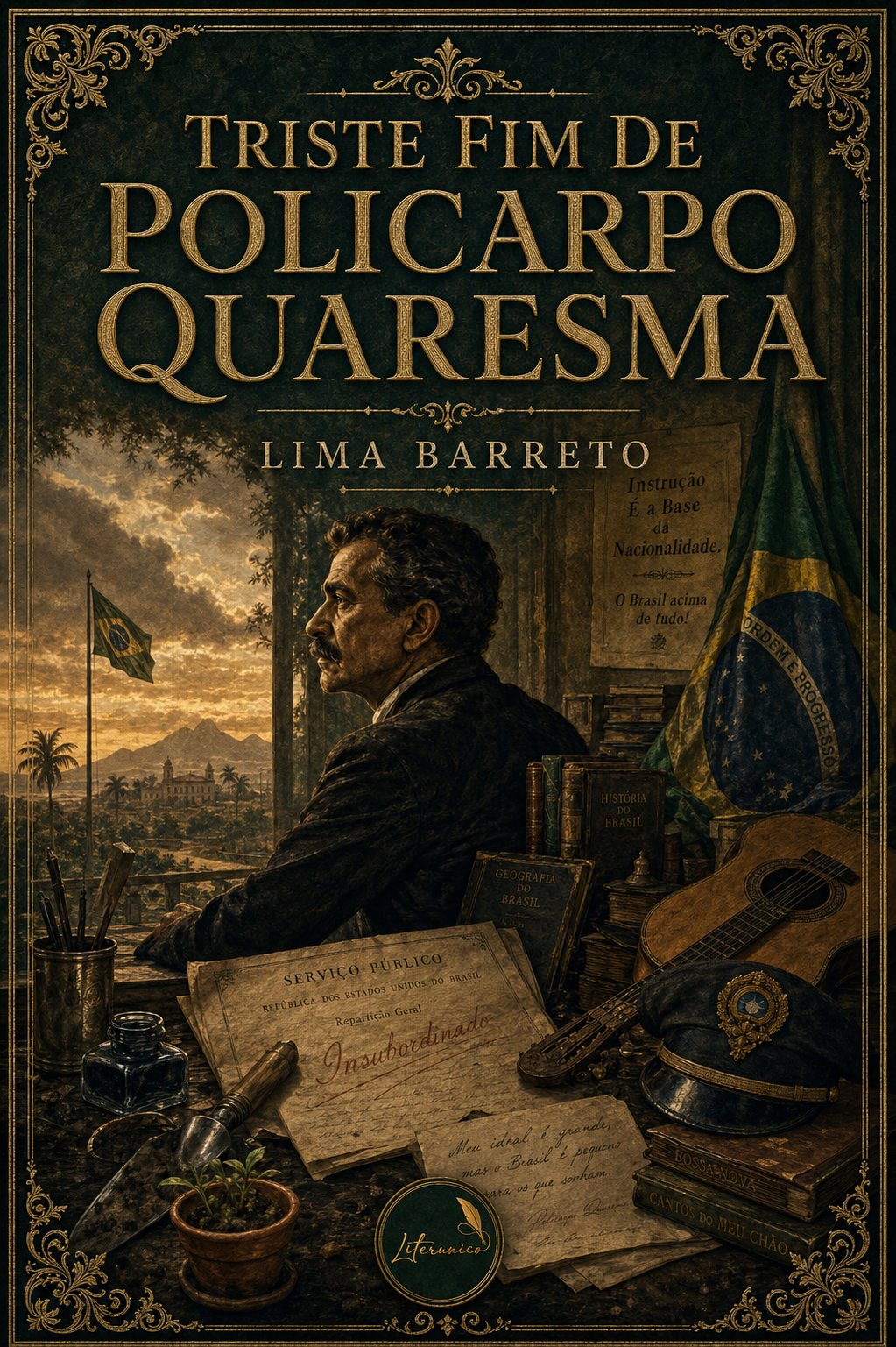 Capa de O Triste Fim de Policarpo Quaresma