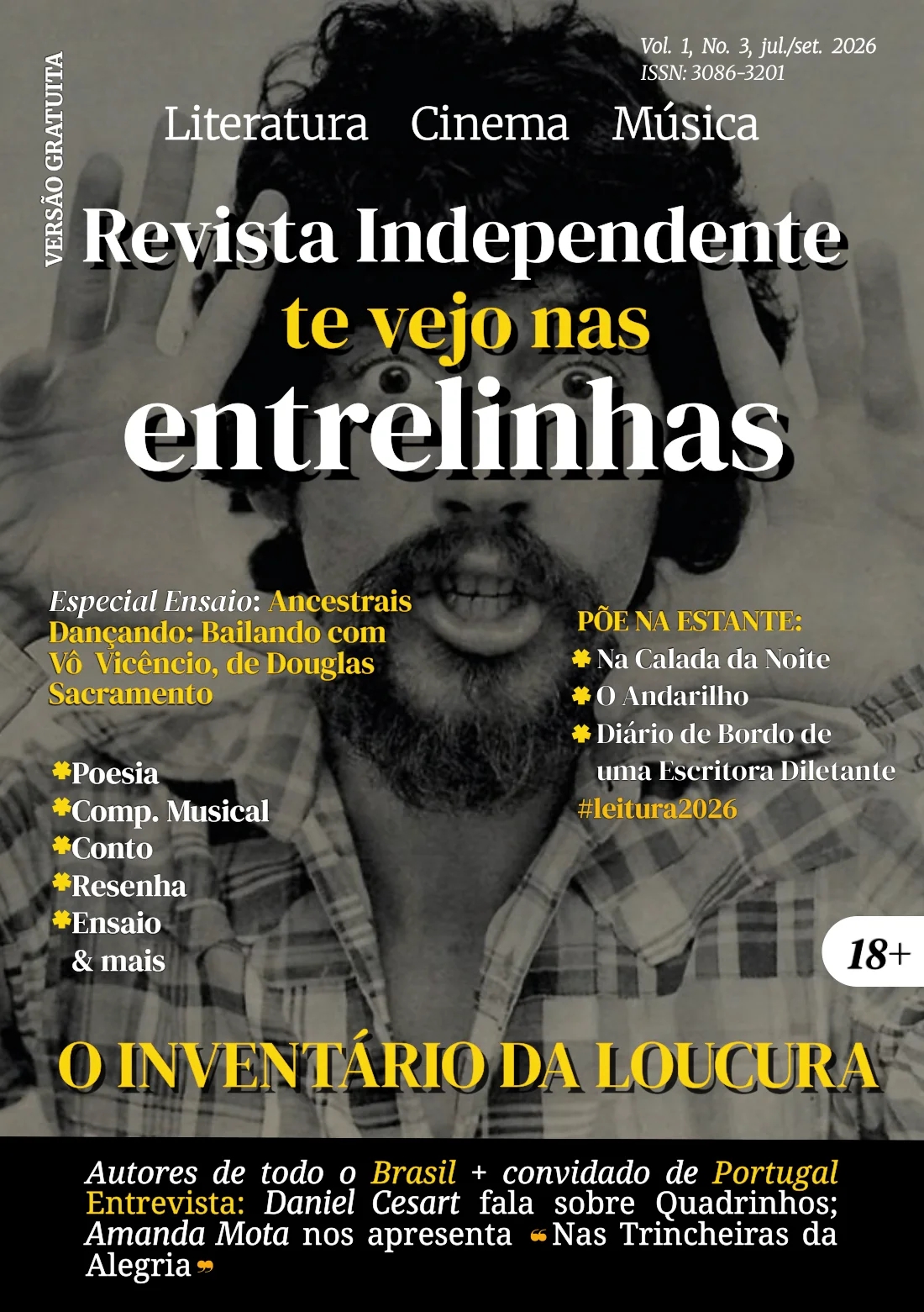 te vejo nas entrelinhas — Vol. 1, Nº 3 (jul./set. 2026)