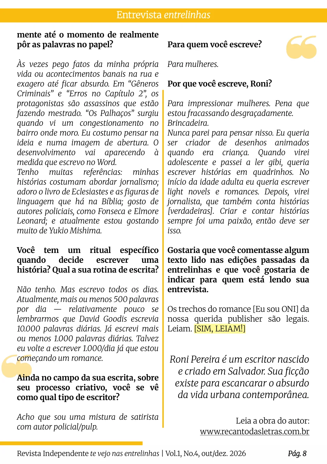 Página 8 na diagramação original