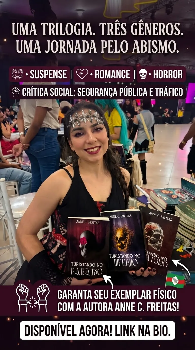 Medo de falar que escrevi um livro criticando o sistema de segurança público e o combate ao narcotráfico e tráfico humano, e o povo achar que votei em doido.

Por favor gente, no meu livro, os políticos são desvividos. 😚💅

Aliás, chegou mais unidades físicas. Quantidade limitada porque só pedi 20 de cada.
Então bora de suspense, horror e romance?

https://www.threads.com/@acf.urumutum/post/DfBFopDEVw7