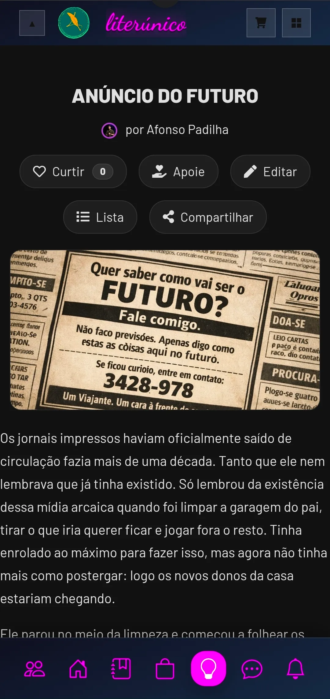 Você já conhece o Ideias? Você pode conferir em: literunico.com.br/ideas Você pode

https://www.threads.com/@literunico/post/DV6XuK0EUHg