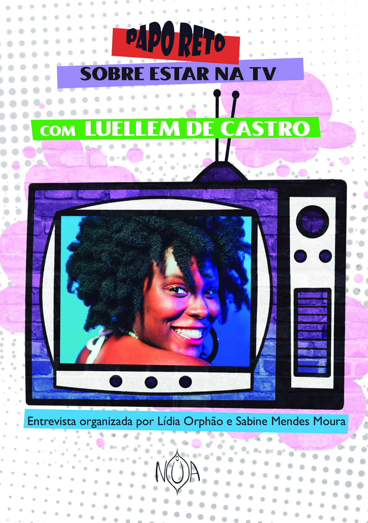 Capa de Papo Reto sobre Estar na Tevê