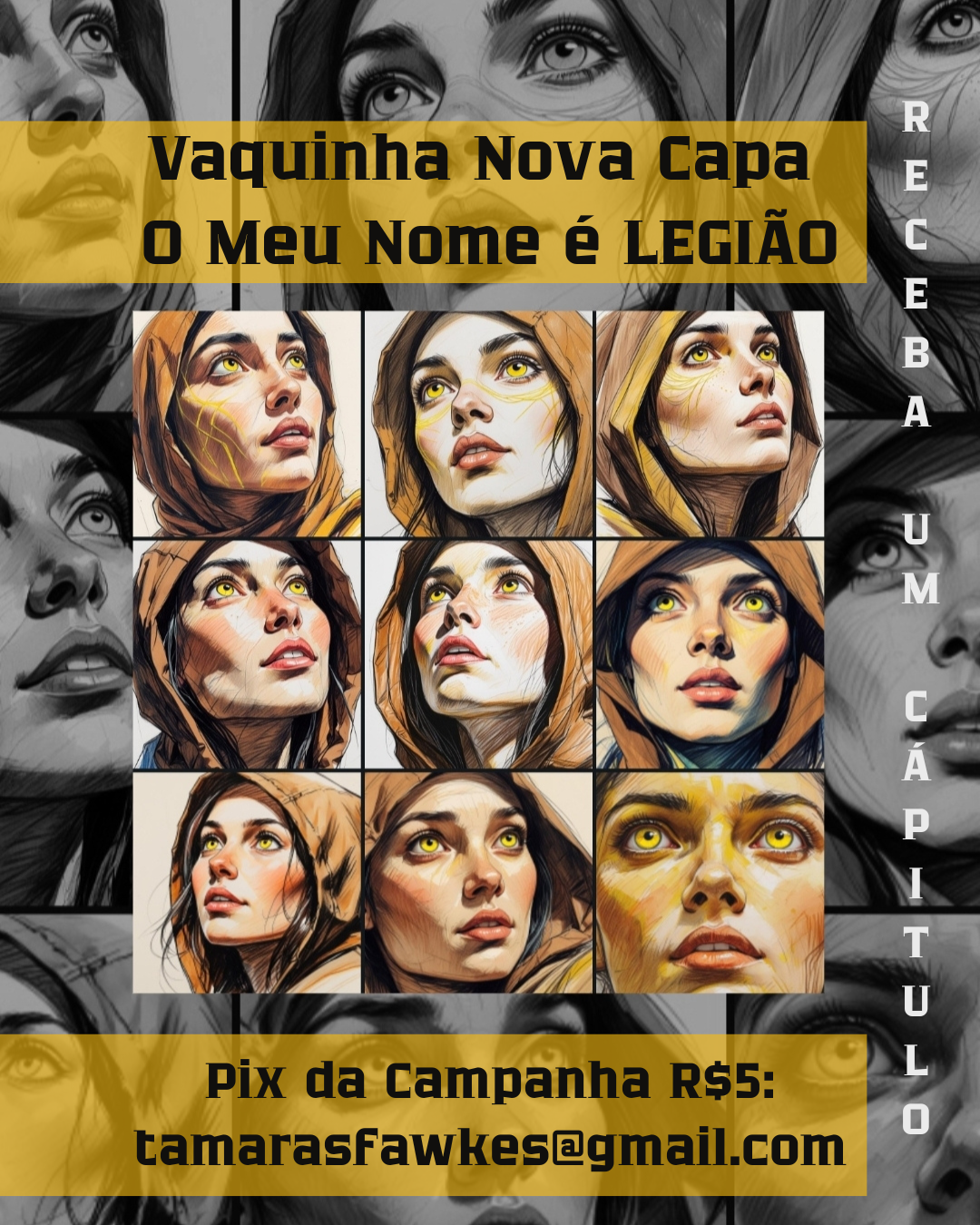 Nova Capa O Meu Nome é LEGIÃO