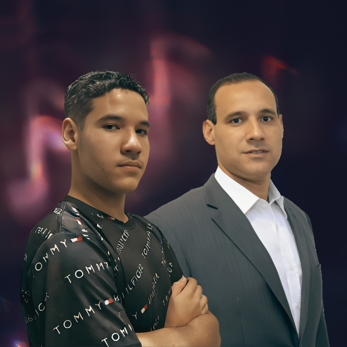 Pai e filho escritores