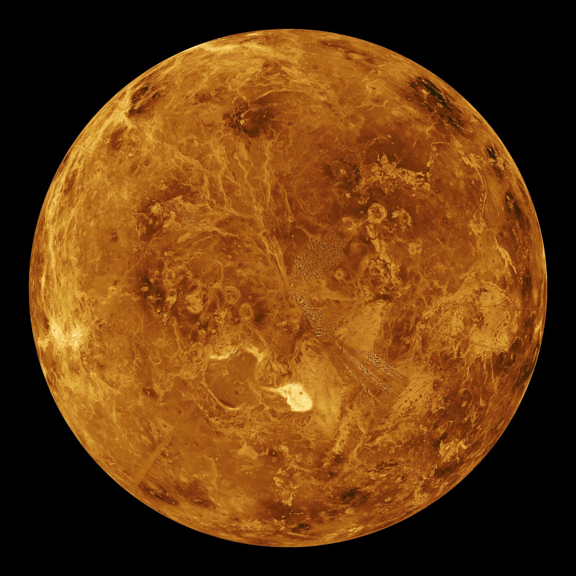O giro de Vênus demora mais que uma volta ao Sol