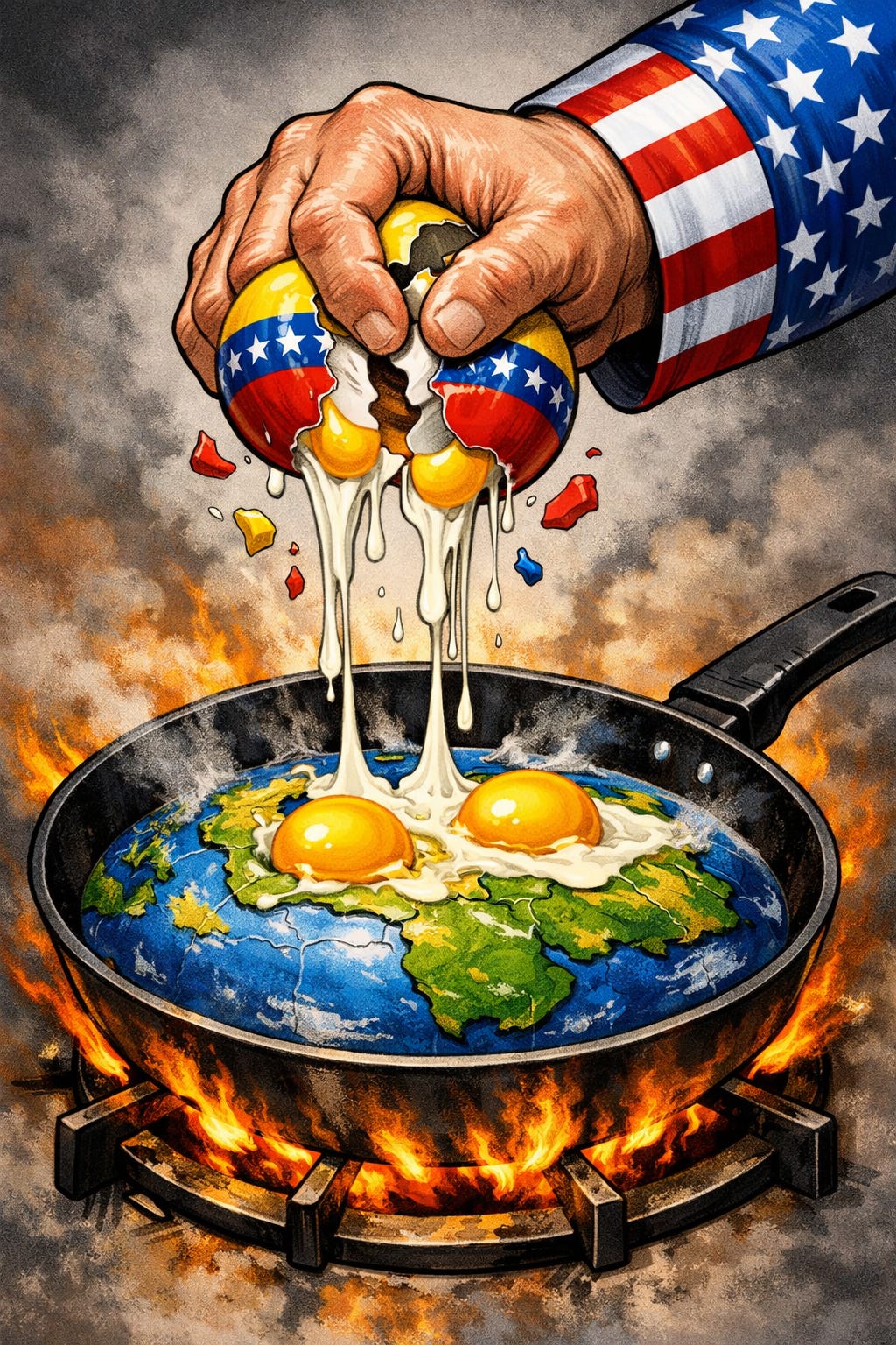 O NETO DA VELHINHA E A POLÍTICA INTERNACIONAL