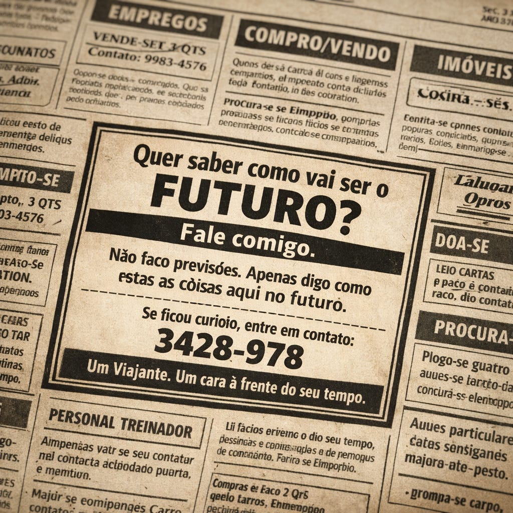 ANÚNCIO DO FUTURO