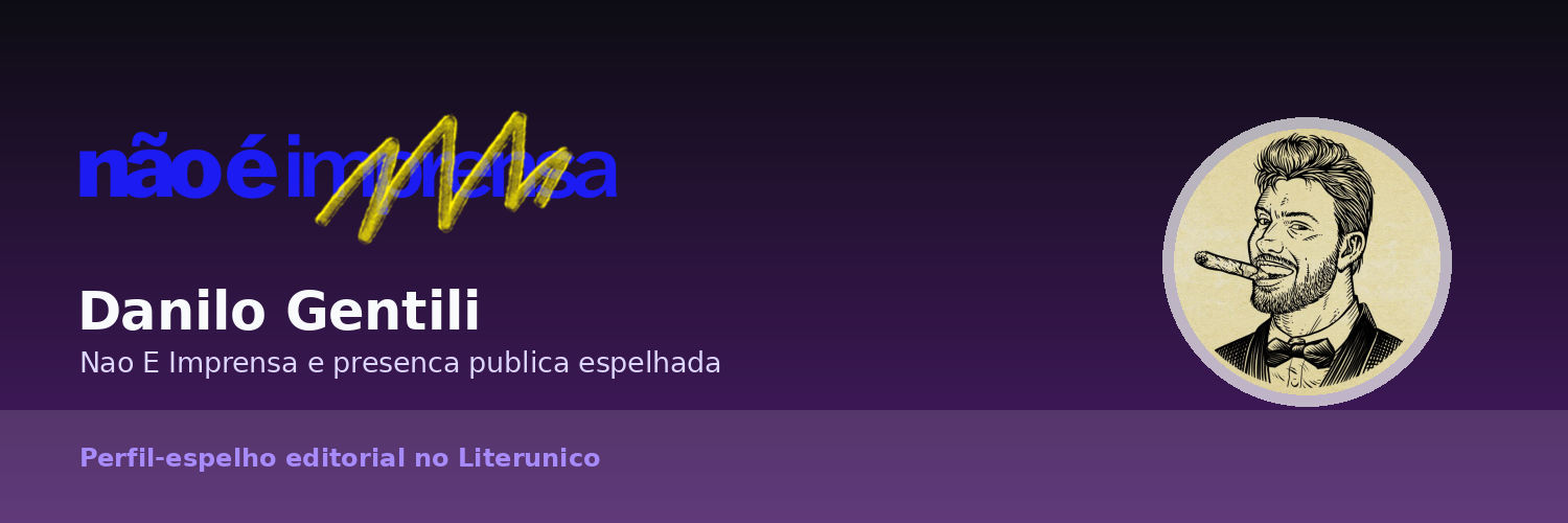 Nao E Imprensa, por Danilo Gentili