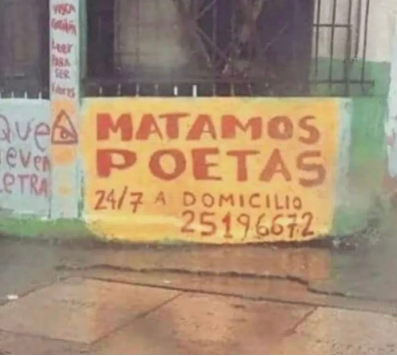 MATAMOS POETAS