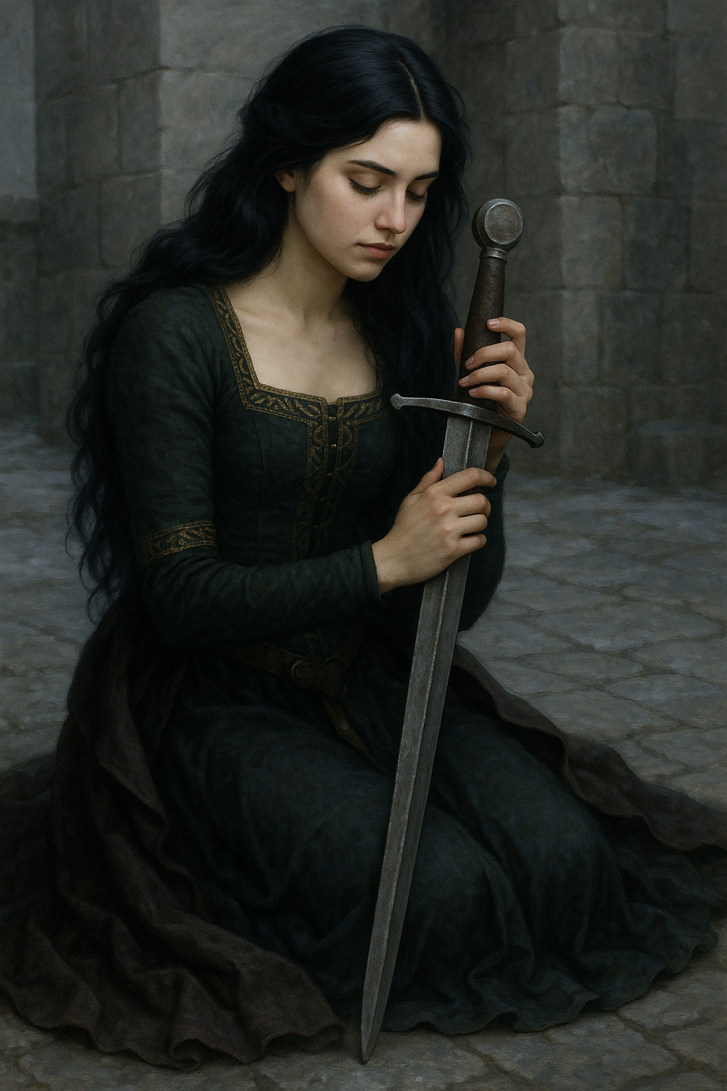 A DONZELA E O CAVALEIRO