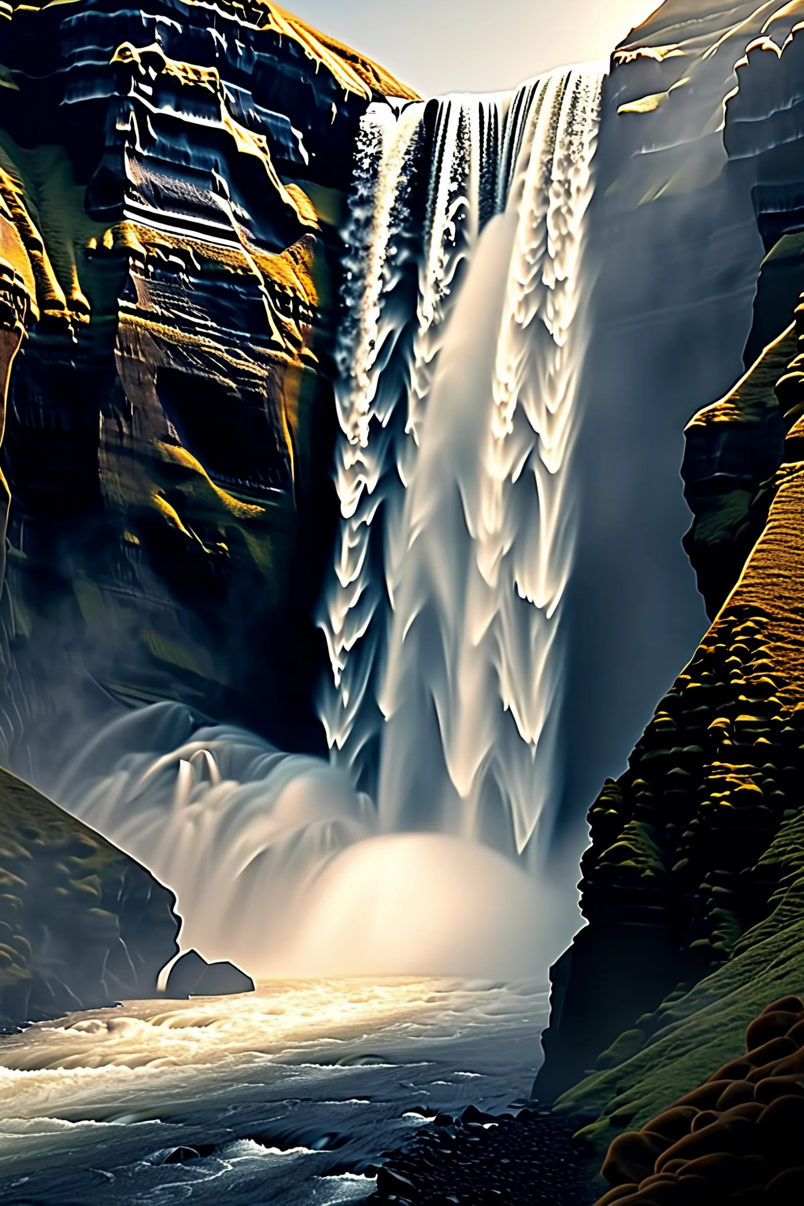 A cachoeira