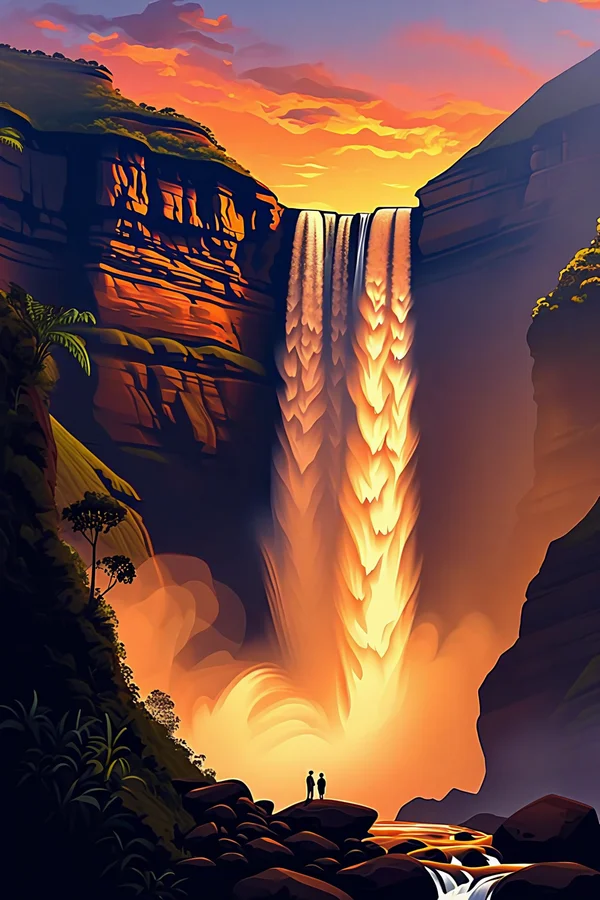 A cachoeira de Paulo Afonso
