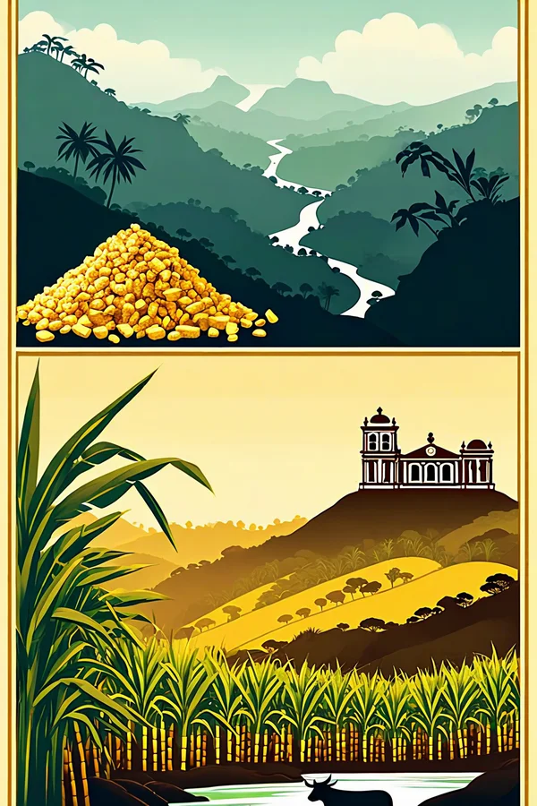 Cultura e Opulência do Brasil por suas Drogas e Minas