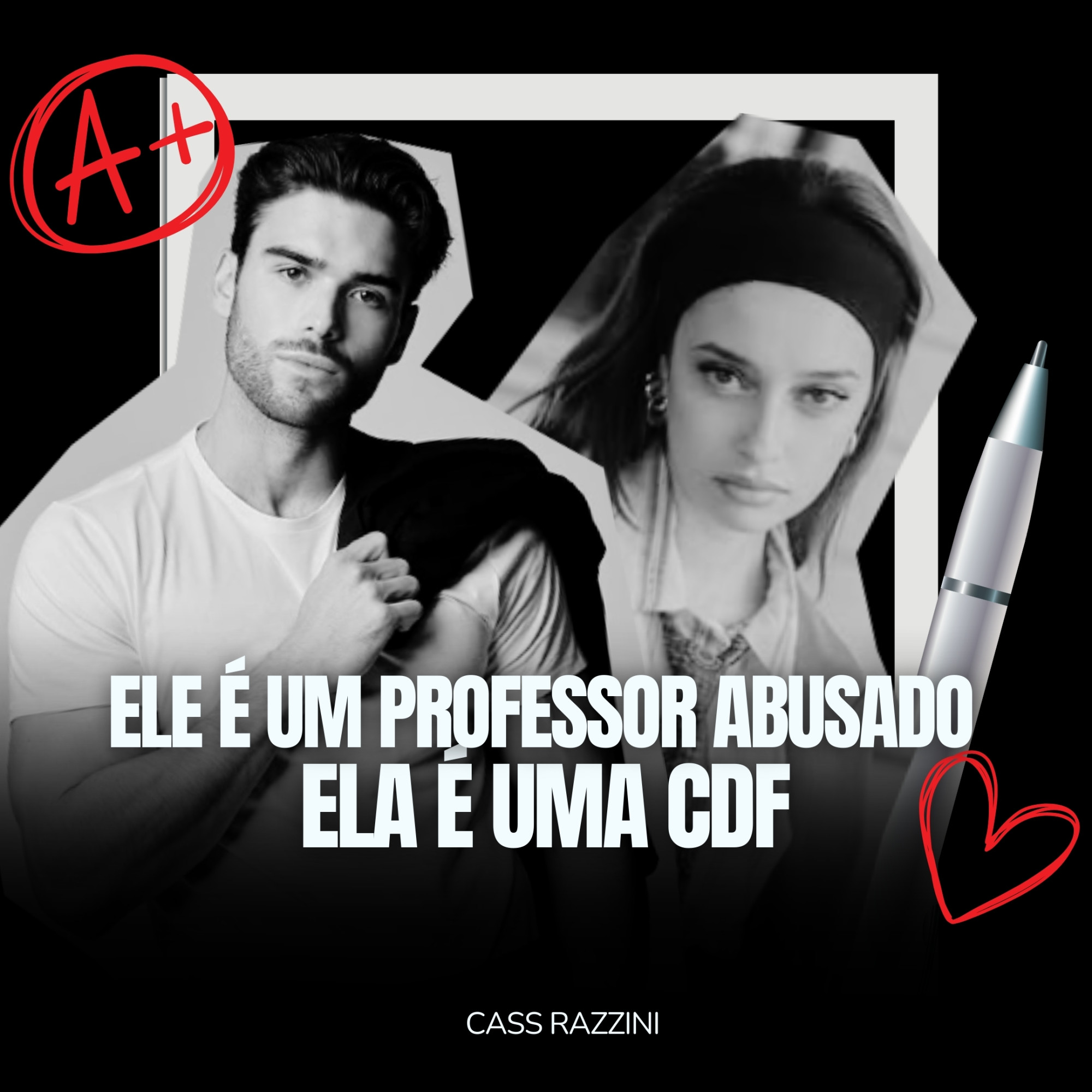 Conhece os personagens de "Sob a mesma equação", um conto de professor e aluna em uma universidade que já está disponível aqui para você ler. 😘