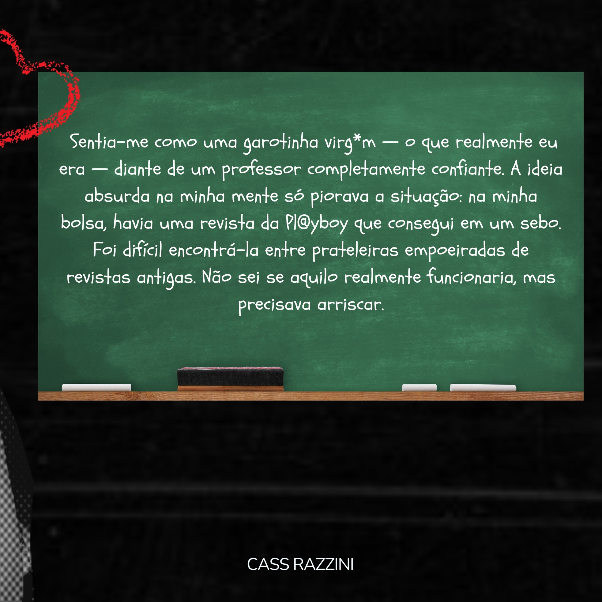 Gosta de spolier? Se sua resposta for um grande sim, hoje vim trazer um trechinho de "Sob a mesma equação". 
Darius estava pegando muito no pé de Nova, e o conselho mais errado possível que sua amiga Isa deu só a deixou mais constrangida diante dele. Por essa você não esperava, não é? Corre agora para ler para saber qual foi a reação de Darius ao ver a revista.