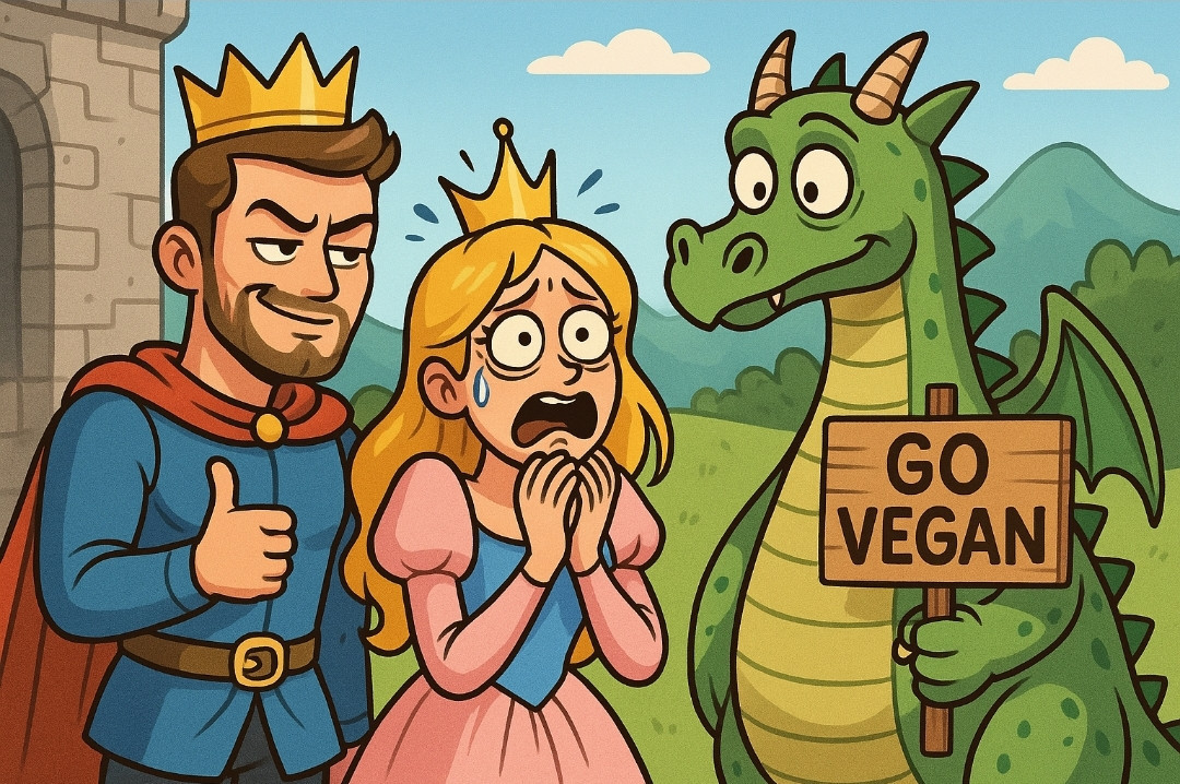 Meu relógio
parou no tempo.

Eu, encantado,
cheguei atrasado.

Topei em várias
abóboras,

Mas nenhum
sapato cristalizado.

tristes tempos,
tristes dias...

Belos sonhos
de fantasias distantes...

Hoje

temos um príncipe
redpill,

uma princesa
traumatizada

e um dragão vegano.

Daria uma bela história

se alguém,
alguma vez,

a escrevesse
por engano.

Alberto Busquets.

#Desafio 121