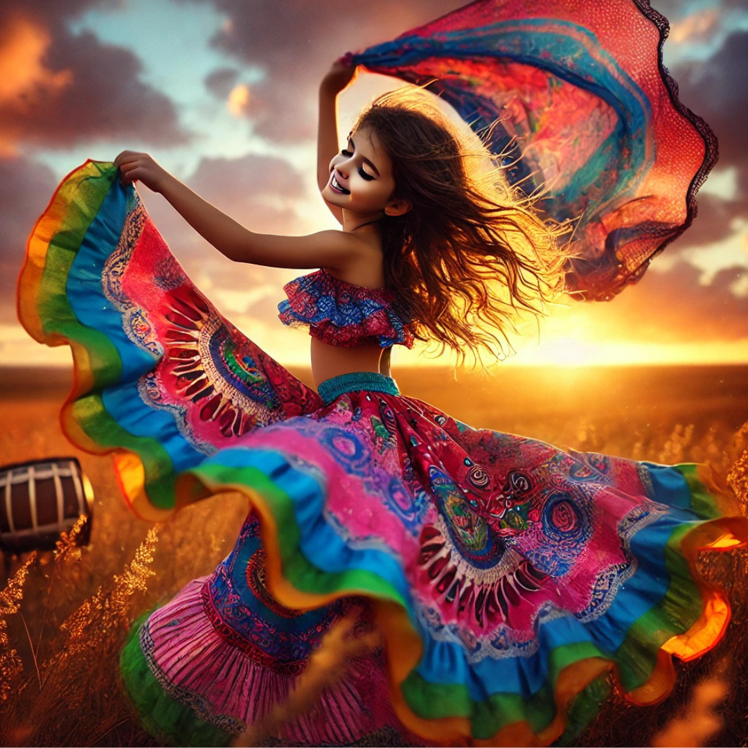 #desafio - 11

Inspirado na minha filha

Menina faceira
Da pele morena,
Seu copo balança 
Pra lá e pra cá 

Alegre ela dança
Não liga pra nada,
Ciranda de roda 
A saia a rodar

Ela olha pro mundo
E se acha pequena
Eu olho pra ela, 
e enxergo

O meu mundo
Inteiro.

Jusley Naiane