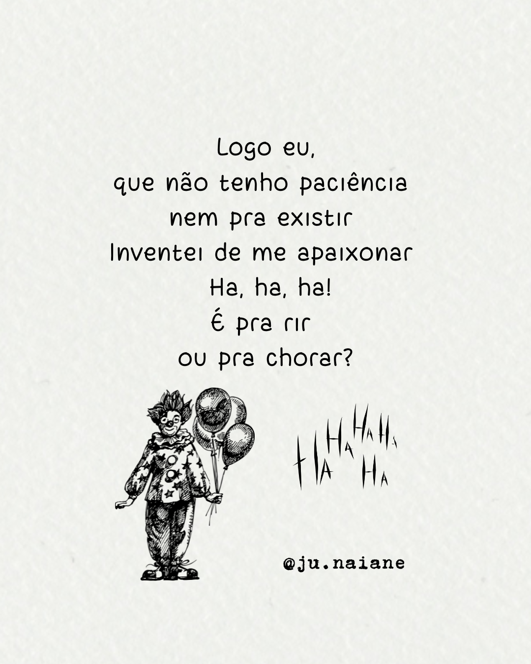 Melhor escrever do que coringar 😅

#desafio 365/215