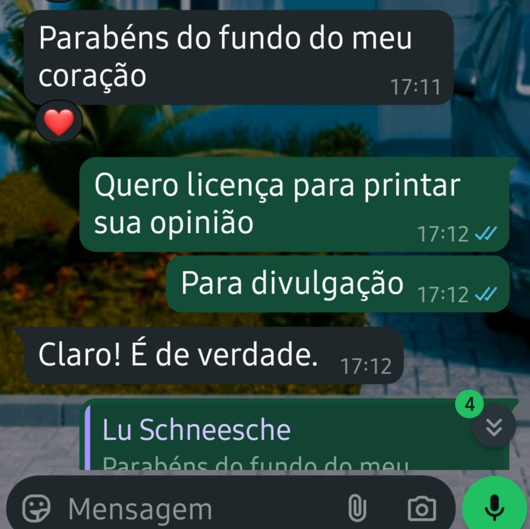 Feedback de "Carícias sob o céu: a história de Duda & Davi". 🥹❤️