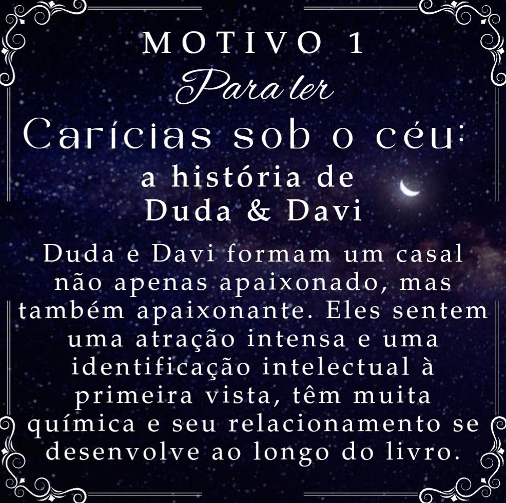 Dez dias convencendo você a ler a história de amor entre a artesã Maria Eduarda e o professor Davi