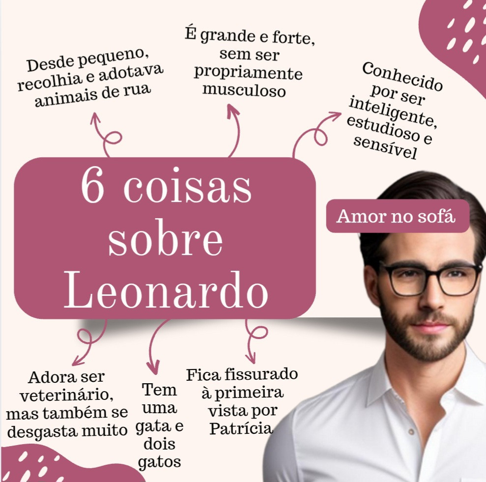 Quer saber um pouco mais sobre este casal formado por um veterinário tímido e uma professora bem saidinha? Aqui estão eles.