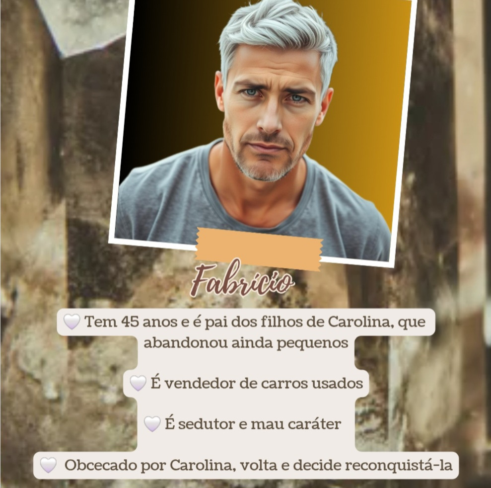 Minha primeira protagonista mãe. ❤️
Carolina é batalhadora e merece um amor de contos de fadas como ela vive com Marcelo. Até a chegada de Fabrício, seu ex.