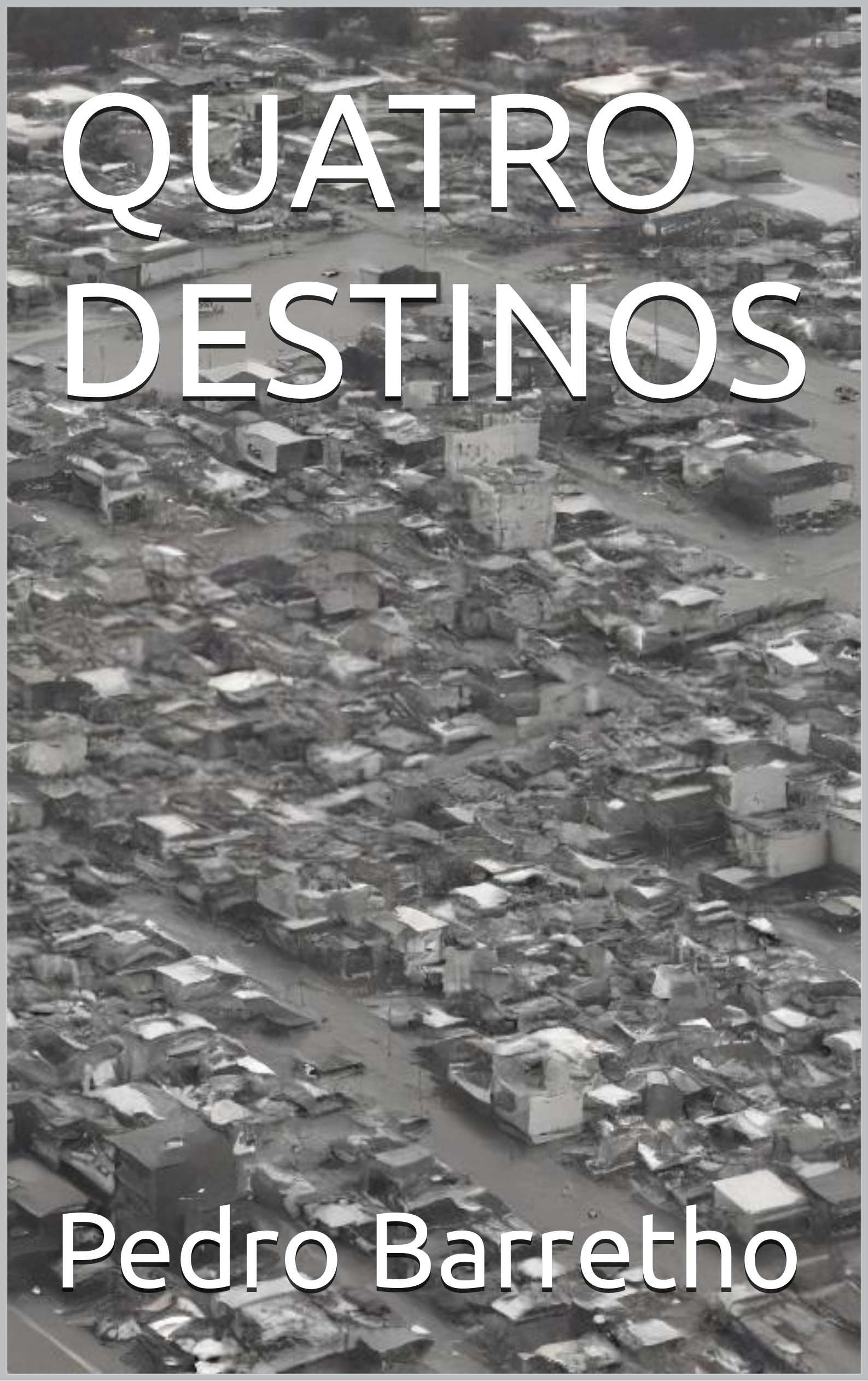 Caros leitores,
Estou avisando a todos que minha noveleta “Quatro Destinos” não está mais disponível para venda na plataforma da Amazon.   Ele terá uma nova edição em breve por meio de uma editora conhecida, em uma edição revisada, tanto na versão física quanto na digital. Aguardem as novidades.
😊