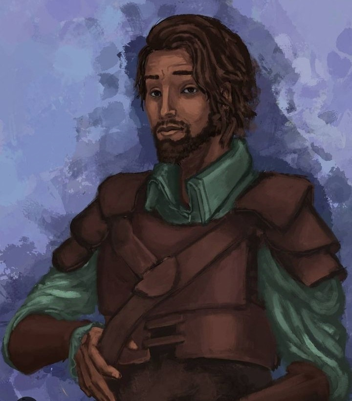 #Desafio dos 365 dias, dia 08:

Os pais de Shard nasceram em Zahlet, um califado ao sul de Chiaro. Sua mãe era da nobreza e seu pai era um pastor e, por isso, seu relacionamento não era permitido. Uma cartomante avisou a Oma que ela deveria criar seus filhos longe do califado, e foi assim que ela descobriu estar grávida de sua primeira filha, Ash.

O casal então fugiu, cruzou o deserto e se juntou a uma caravana que partia para o norte. No caminho, Faruk ouviu de sua esposa todas as histórias que ela aprendera nos livros, e se apaixonou pela história de Durash e Rishard, irmãos que lutaram juntos na Guerra da Ruína.

A irmã de Shard nasceu durante a viagem, e o casal decidiu firmar suas raízes na cidade de Seme, a poucos dias da capital. Faruk comprou o rebanho de um velho criador de ovelhas e sua casa. Dois anos depois, Shard nasceu.

Ele cresceu em Seme, sabendo pouco do país de origem de seus pais, sentindo-se um forasteiro nos costumes locais. Cresceu sonhando em sair de Seme e ir à capital, como a irmã fizera antes. As vezes pensava em ser um médico, outras em trabalhar para o Ducado. Mas, quando seu pai caiu e machucou o joelho, viu que deveria assumir o rebanho e as responsabilidades da família.

Aos poucos, se apegou ao trabalho, se acostumou com a rotina, e o desejo de ir embora diminuiu. Shard Rein se tornou um pastor, e a sua única aventura era subir a encosta da montanha com Célia, sua ovelha favorita. Numa dessas viagens ele até encontrou um velho cajado...

#Link365TemasLivros