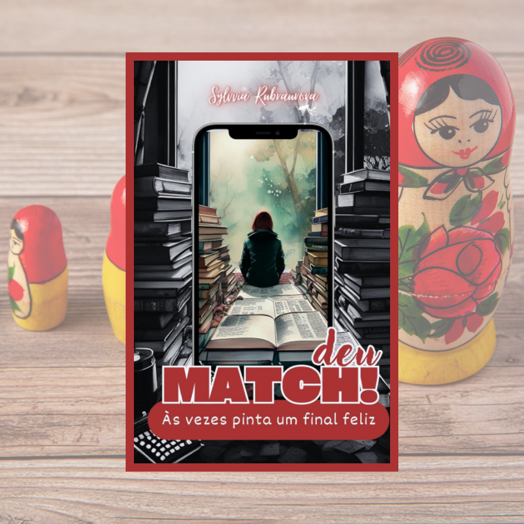 Deu Match! Às vezes pinta um final feliz

Alguém mais não sabe falar dos próprios livros? Eu vou deixar a escritora de lado e vou falar como professora de literatura (afinal, foi para o que estudei!).

Existe uma técnica chamada Mise em Abyme - “colocar em abismo”. Consiste em “espelhar” uma história, ou imagem, dentro de outra. O exemplo mais fácil de explicar são as bonecas russas — uma maior contém uma menor que espelha algumas características da primeira. 

Em literatura, vide As Mil e Uma Noites — história na qual Sherazade conta histórias, e elas trazem pontos de conexão com protagonista. Porém, o termo veio com o autor André Gide. Em Paludes (1895), o protagonista, um escritor, está trabalhando em um manuscrito intitulado "Paludes". Ele discute  o progresso do manuscrito com seus amigos, e essas discussões são intercaladas com trechos do próprio manuscrito. 

Então, "Deu Match! Às Vezes Pinta um Final Feliz” foi escrito desse jeito. No mundo fora da literatura, existe a escritora Sylvvia (eu!) publicando seu livro “Deu Match!”, certo? Pois bem, já no prólogo, a primeira personagem que conhecemos é Amélie, uma escritora que está lançando seu livro “Deu Match!”.

Daí o primeiro capítulo é sobre ela? Claro que não! Se pegarmos a ideia da boneca russa, temos agora a terceira: abrimos as páginas do livro que Amélie. Nele, ela conta a história de Marcos e Sofia (uma escritora que, adivinhem, está escrevendo um livro chamado “Deu Match!”). Creio que assim ficou fácil de visualizar como a narrativa foi escrita, não é?

Marcos é um pedreiro traído pela mulher que amava. O narrador acompanha como ele buscou  ajuda em um aplicativo de namoro. E, assim, ele conheceu Lisa — uma CEO. Esse casal é responsável pela maior parte de cenas hot no livro. 

Já Sofia é uma escritora que está passando por falta de inspiração, de dinheiro e um casamento falido. Ela narra sua própria história enquanto busca inspiração para terminar seu livro “Deu Match!”. 

Quando terminamos de ler o livro da escritora Amélie, com a conclusão das histórias de Marcos e Sofia, a escritora (eu, Sylvvia) traz no epílogo a conclusão da história de Amélie, finalizando a obra.

Lembrem-se “Feliz nunca é o final, mas aquilo que fazemos enquanto esperamos por ele!” (Sylvvia Rubraurora).