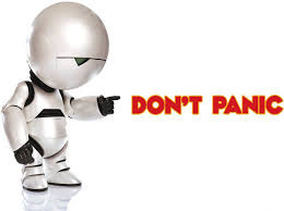 #desafio 365 dias

Dia 15 - Fale sobre um livro que você sentiu que não poderia fazer mais nada enquanto não terminasse de ler.

Eu sou uma pessoa que, normalmente, não gosto de humor. Porém, um dia tropecei no Guia do Mochileiro das Galáxias (1979) e o humor sarcástico de Douglas Adams me prendeu de uma forma inesquecível. 

É um dos poucos livros (no caso o primeiro volume da trilogia de cinco livros!) que me tirou o sono e eu vi amanhecer. Também é um dos poucos livros que eu, vez por outra, pego para reler trechinhos.

No livro, é narrada a história  de Arthur Dent, quando este descobre que a Terra está prestes a ser destruída para a construção de uma via expressa hiperespacial!!!!

Amo demais o humor irreverente, os trocadilhos e as críticas sociais.

E lembre-se: "Não entre em pânico" (Don't Panic) e sempre leve uma toalha consigo!