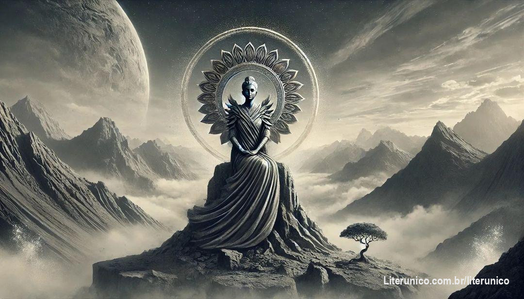 Dia 205
Solidez

Feito rocha que o tempo não desgasta,
Base firme, que o vento não leva.
Entre tempestades, o que resta,
O chão onde ao passo não se entrega.

No abismo, faz-se ponte suspensa,
No vazio, sou eco que preenche.
Não teme o peso, o que o mundo pensa,
Pois é o vínculo que sempre se estende.

A Solidez nunca vai se entregar
Força que envolve, não sucumbe.
Mesmo o efêmero tentando estragar
O eterno é o que lhe assume.

Eder B. Jr.