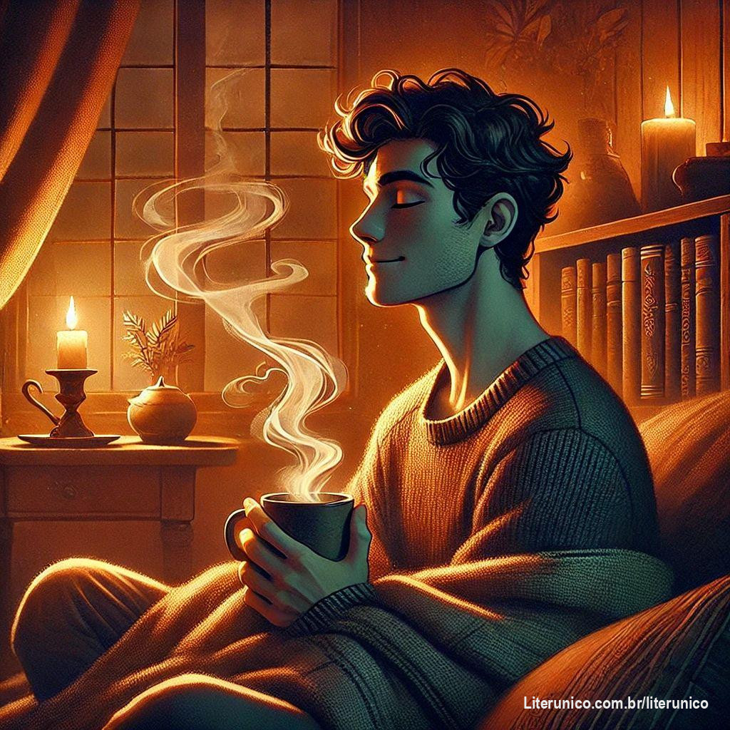 Dia 207
Aconchego

Com seu abraço em tarde fria,
Cobertor de lã e ternura.
Solta um riso que acaricia,
E dissolve qualquer amargura

Tua presença é branda e calma,
Onde o coração encontra guarida.
És o refúgio que acolhe a alma,
Em cada pequena fresta da vida.

Aconchego, é a luz branda,
Que aquece sem exagerar.
Lar para onde a voz nos manda,
Sempre voltar pra descansar.

Eder B. Jr.