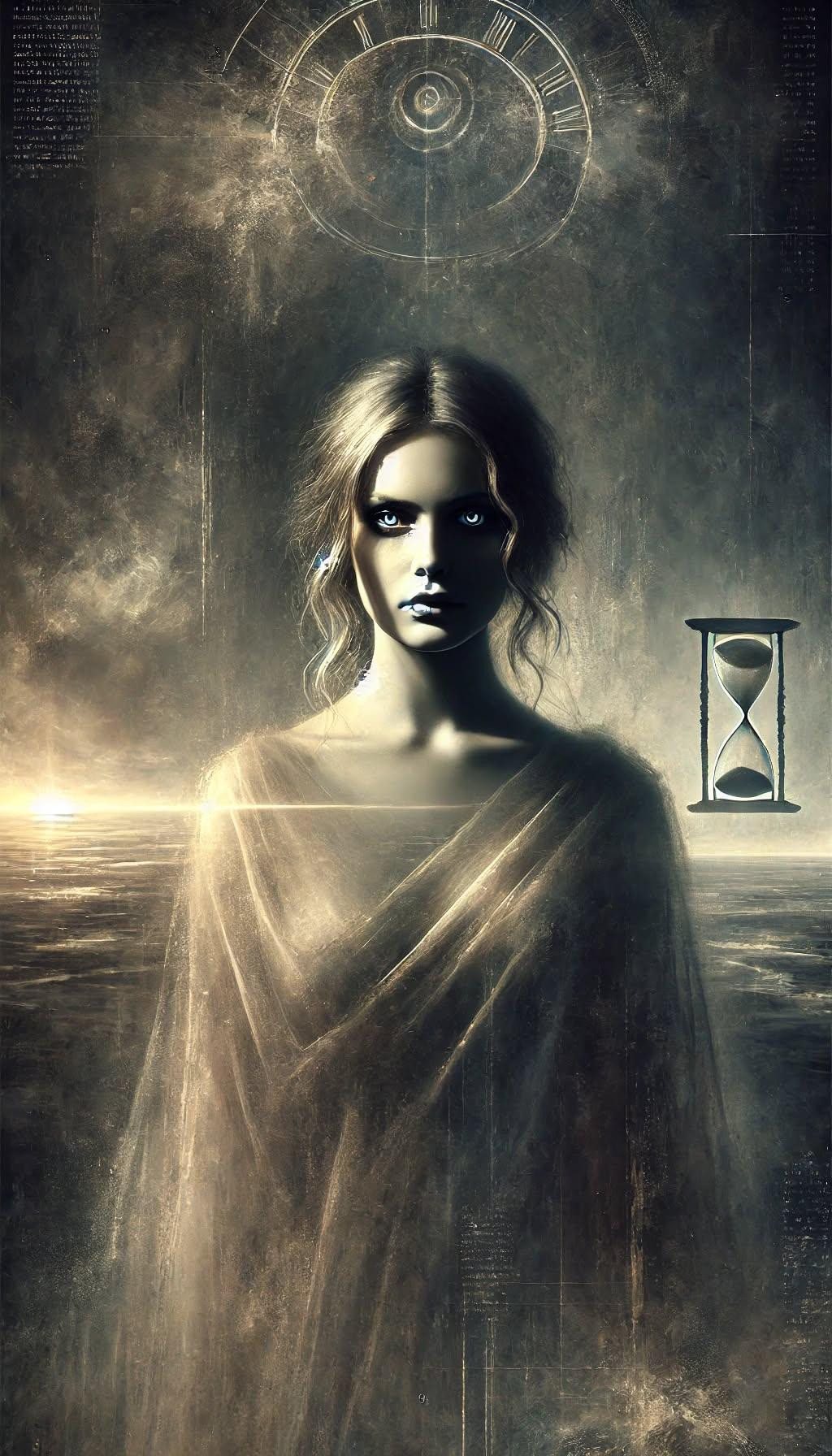 #Dia 240
Vigília

Ela não dorme,
E também não descansa.
Vigília é tão intensa como a fome,
A espera do desconhecido que avança 

É do invisível, sentinela
Olhos fixos, ora perto ou no horizonte 
Seu cuidado, ao fim, se prolifera
Preparada, retaguarda ou defronte

Ela é guardiã do eterno instante,
Mas sua espera, invertida Esperança
Sua ansiosa expectativa no semblante
Não quer se transformar na da Vingança. 

Eder B. Jr.