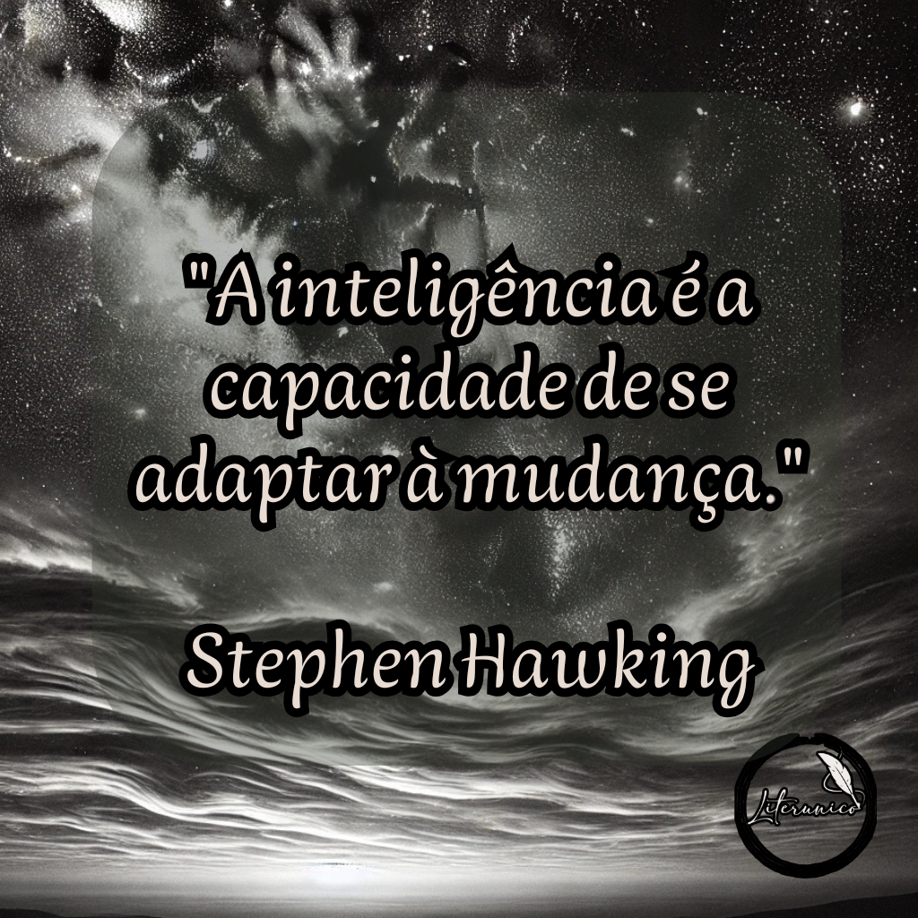 #Bom dia!

Palavra do dia:
#𝕀ℕ𝕋𝔼𝕃𝕀𝔾Êℕℂ𝕀𝔸

Frase do dia:
"A inteligência é a capacidade de se adaptar à mudança."
— Stephen Hawking

Datas comemorativas de hoje, 8 de janeiro de 2025:

Dia Nacional da Fotografia e do Fotógrafo — Celebrando a arte de capturar momentos e os profissionais que eternizam memórias.

Aniversariantes:

Stephen Hawking (1942)

David Bowie (1947)

Elvis Presley (1935)