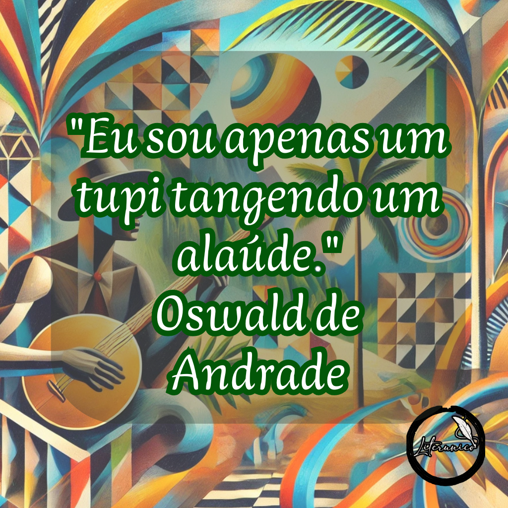 #Bom dia!

Palavra do dia:
#𝕄𝕆𝔻𝔼ℝℕ𝕀𝕊𝕄𝕆

Frase do dia:
"Eu sou apenas um tupi tangendo um alaúde."
— Oswald de Andrade

Aniversariantes:

Oswald de Andrade (1890) — Escritor, ensaísta e dramaturgo brasileiro, um dos fundadores do movimento modernista no Brasil.

Patrícia Pillar (1964) — Atriz brasileira reconhecida por seu trabalho no cinema, teatro e televisão.