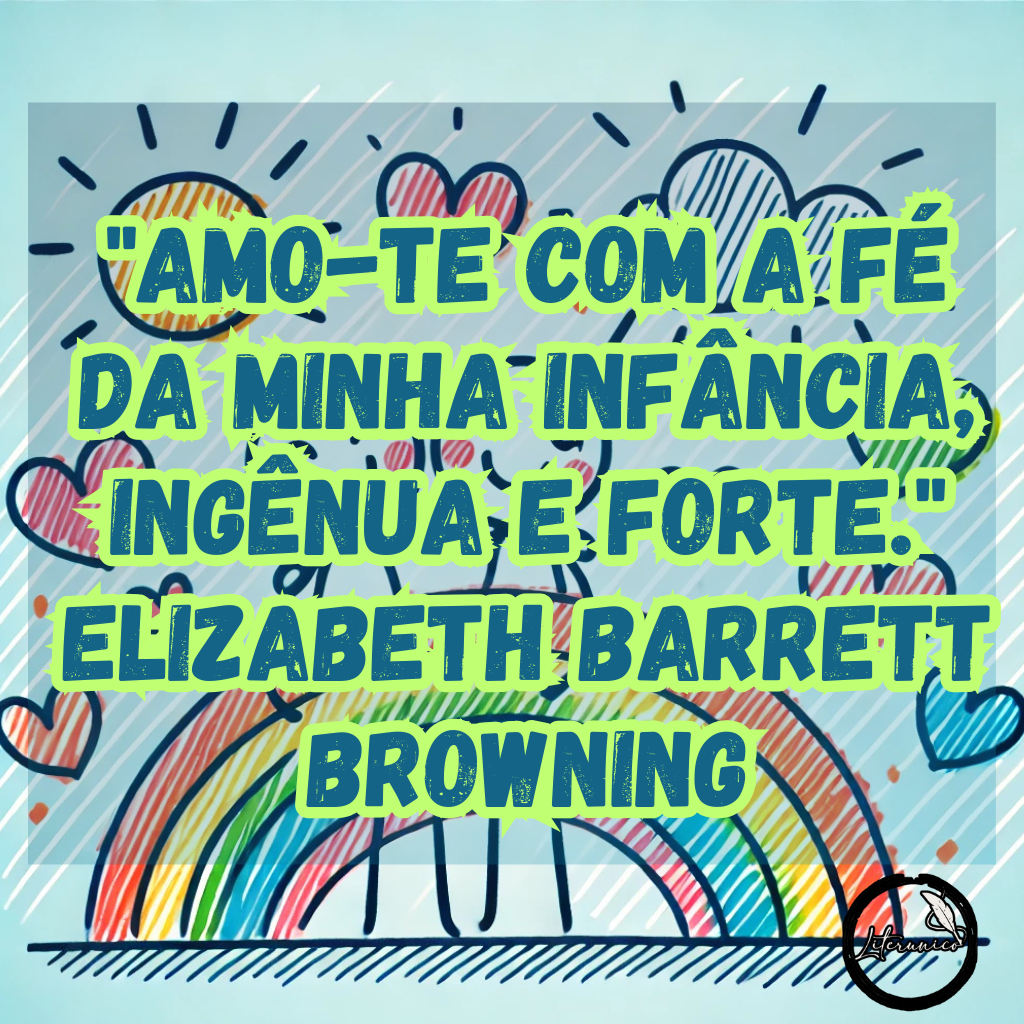 #Bom dia!

Palavra do dia:
#𝔽é

Frase do dia:
"Amo-te com a fé da minha infância, ingênua e forte."
— Elizabeth Barrett Browning

Datas comemorativas de hoje, 6 de março de 2025:

Dia Internacional do Optometrista
Dia Europeu da Fonoaudiologia
Dia Mundial da Oração

Aniversariantes

Gabriel García Márquez (1927-2014)
Elizabeth Barrett Browning (1806-1861)
Michelangelo Buonarroti (1475-1564)
Shaquille O’Neal (1972)

Que sua fé, seja no amor, na arte ou na vida, fortaleça o seu caminho hoje!