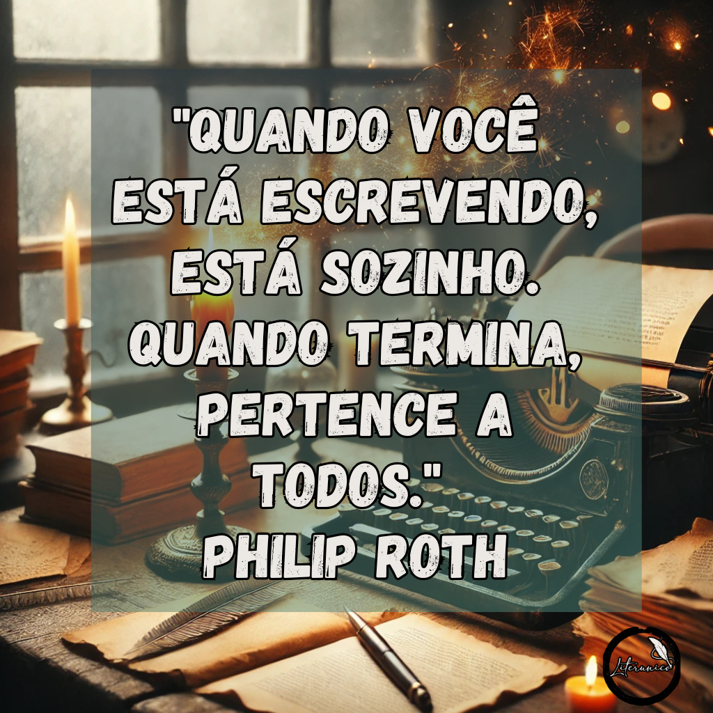 Bom dia!

Palavra do dia:
#𝕀𝕟𝕤𝕡𝕚𝕣𝕒çã𝕠

Frase do dia:
"Quando você está escrevendo, está sozinho. Quando termina, pertence a todos." — Philip Roth

Datas comemorativas de hoje, 19 de março de 2025:

Dia de São José

Dia do Carpinteiro e do Marceneiro

Dia Nacional do Artesão

Dia do Consertador

Aniversariantes:

Philip Roth (1933-2018)

Irving Wallace (1916-1990)

José Saramago (1922-2010)

Lília Momplé (1935)

Eliane Elias (1960)

Bruce Willis (1955)

Glenn Close (1947)

Ursula Andress (1936)

José Serra (1942)

Ícaro Silva (1987)

Milton Cunha (1962)

Hoje, 19 de março, celebramos o aniversário de Philip Roth, renomado escritor norte-americano nascido em 1933. Conhecido por obras como O Complexo de Portnoy e Pastoral Americana, Roth explorou com profundidade a identidade judaica e as complexidades da sociedade americana.

Uma de suas citações mais marcantes é:

"Quando você está escrevendo, está sozinho. Quando termina, pertence a todos." — Philip Roth

Além de Roth, também comemoramos o nascimento de Irving Wallace, em 1916. Wallace foi um prolífico autor e roteirista americano, conhecido por seus romances envolventes e best-sellers, como O Dossiê Chapman e O Homem.

Uma de suas reflexões notáveis é:

"Cada homem pode fazer a diferença, e cada homem deve tentar." — Irving Wallace

A palavra do dia, Inspiração, representa o poder das palavras e da literatura em transformar mentes e criar novas perspectivas. Que as histórias e ensinamentos desses autores sirvam de inspiração para o dia de hoje!