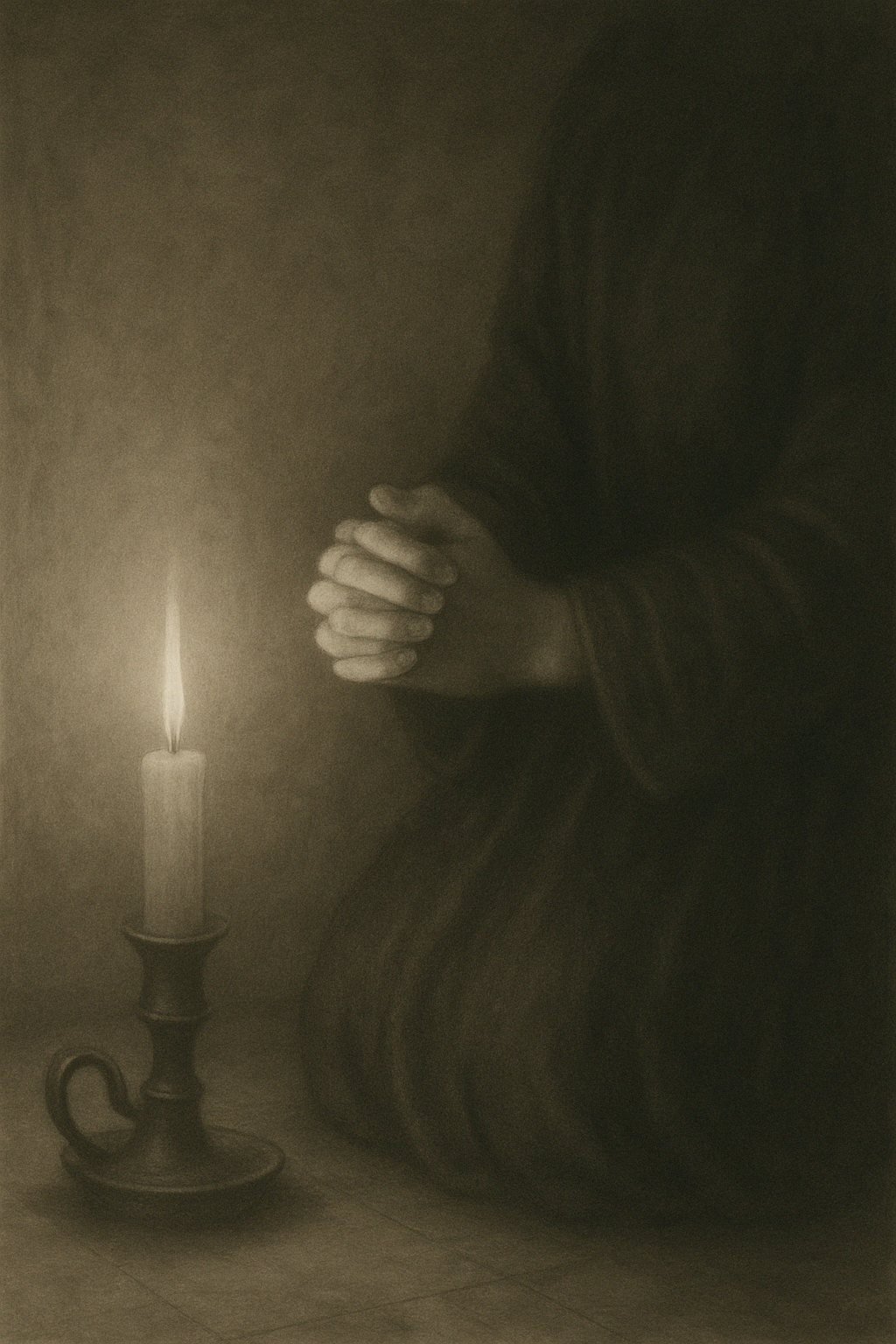 #Dia 311

Contrição

Ajoelha-se de alma, não por medo,
Mas por saber o que pesou demais.
Contrição, o silêncio sem segredo,
Que roga em luz por gestos ancestrais.

Não clama alto, não exige alívio,
Apenas curva o peito ao que lhe dói.
É chama branda, algo sem ocrimívo,
É aceitar que até o erro se constrói.

No íntimo mais só, ela se desperta
A face que não ousa se mostrar.
Contrição, no âmago, descoberta

De quem se vê e decide se encontrar
Se há amor, se erra ou se acerta
Se há fardo, só o tempo pode aliviar. 

Eder B. Jr.